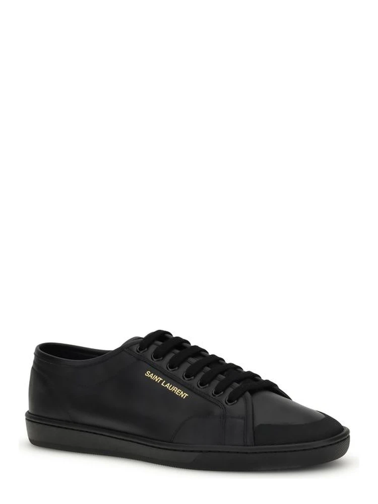 Black Calf Leather Bos Taurus Low Top Sneakers alternative