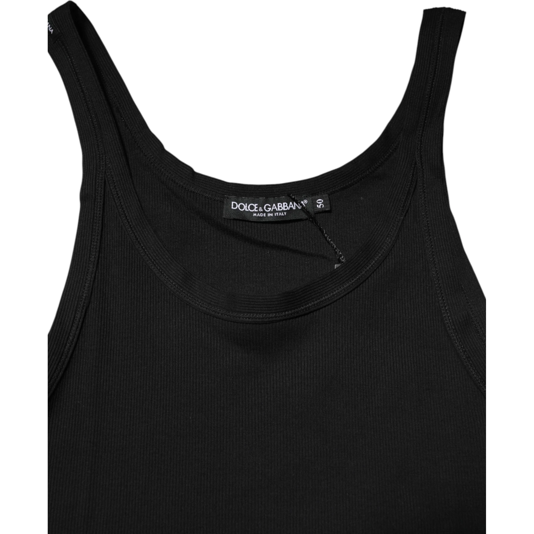 Black Tank Sleeveless Underwear Men T-shirt
