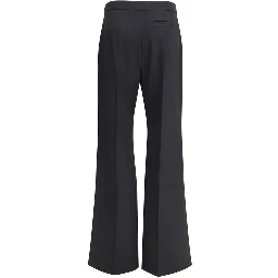 بنطال صوف أسود