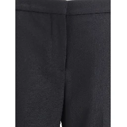 بنطال صوف أسود