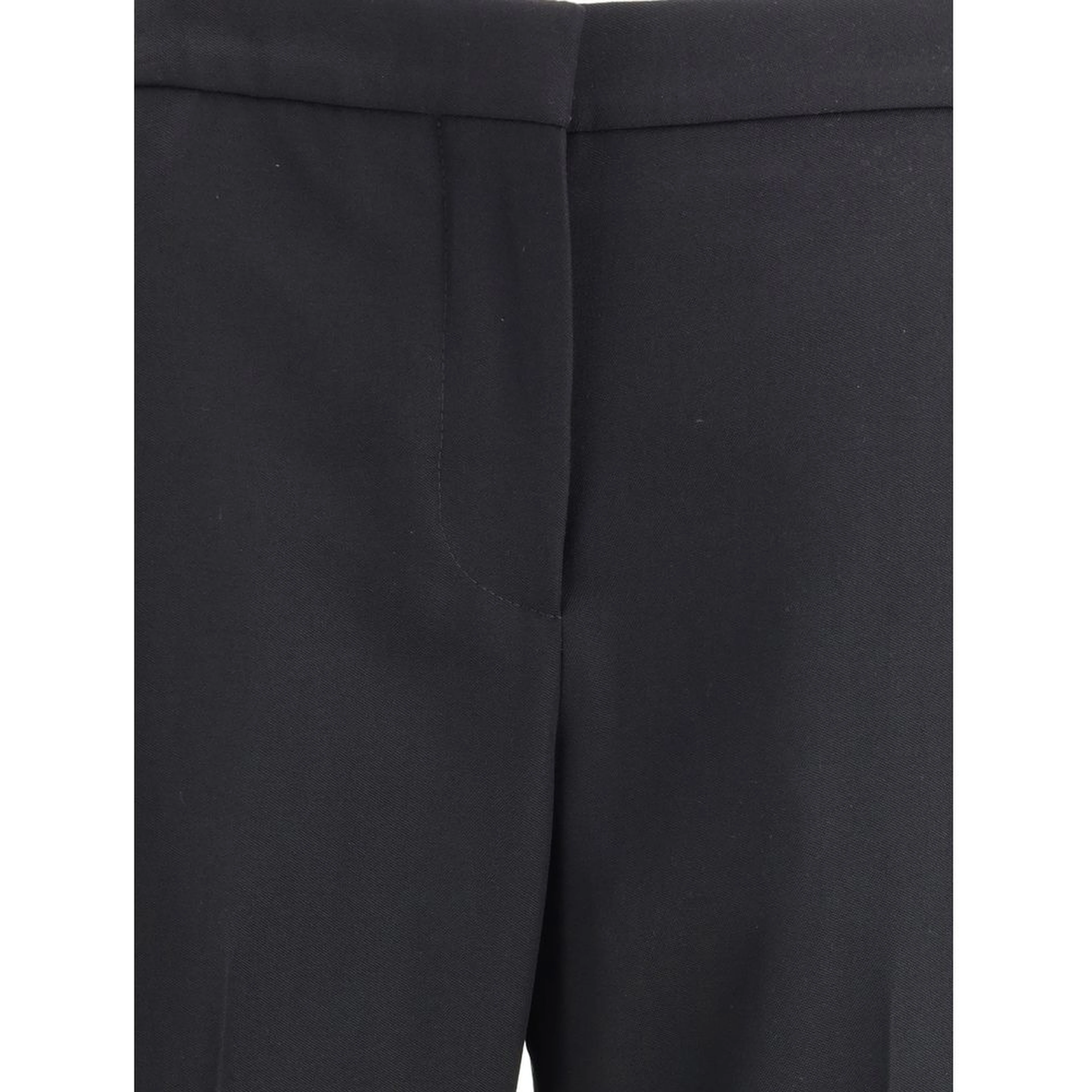 Black Wool Pants