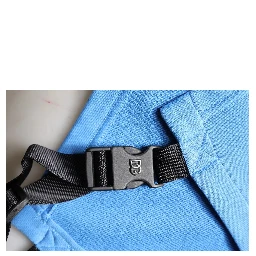 Blue Cotton Hooded Men Sportswear One Size Vest