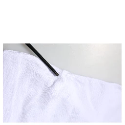 White Cotton DG Heart Logo Embroider T-shirt