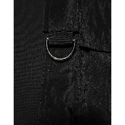 Black Cotton Embroidered DG Logo Pocket T-shirt