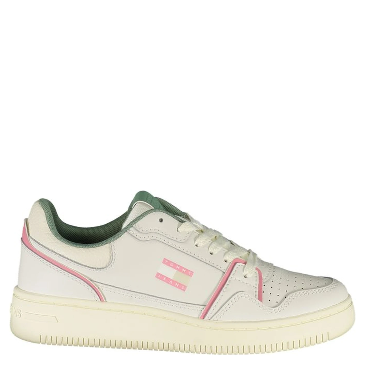 White Leather Women Sneaker