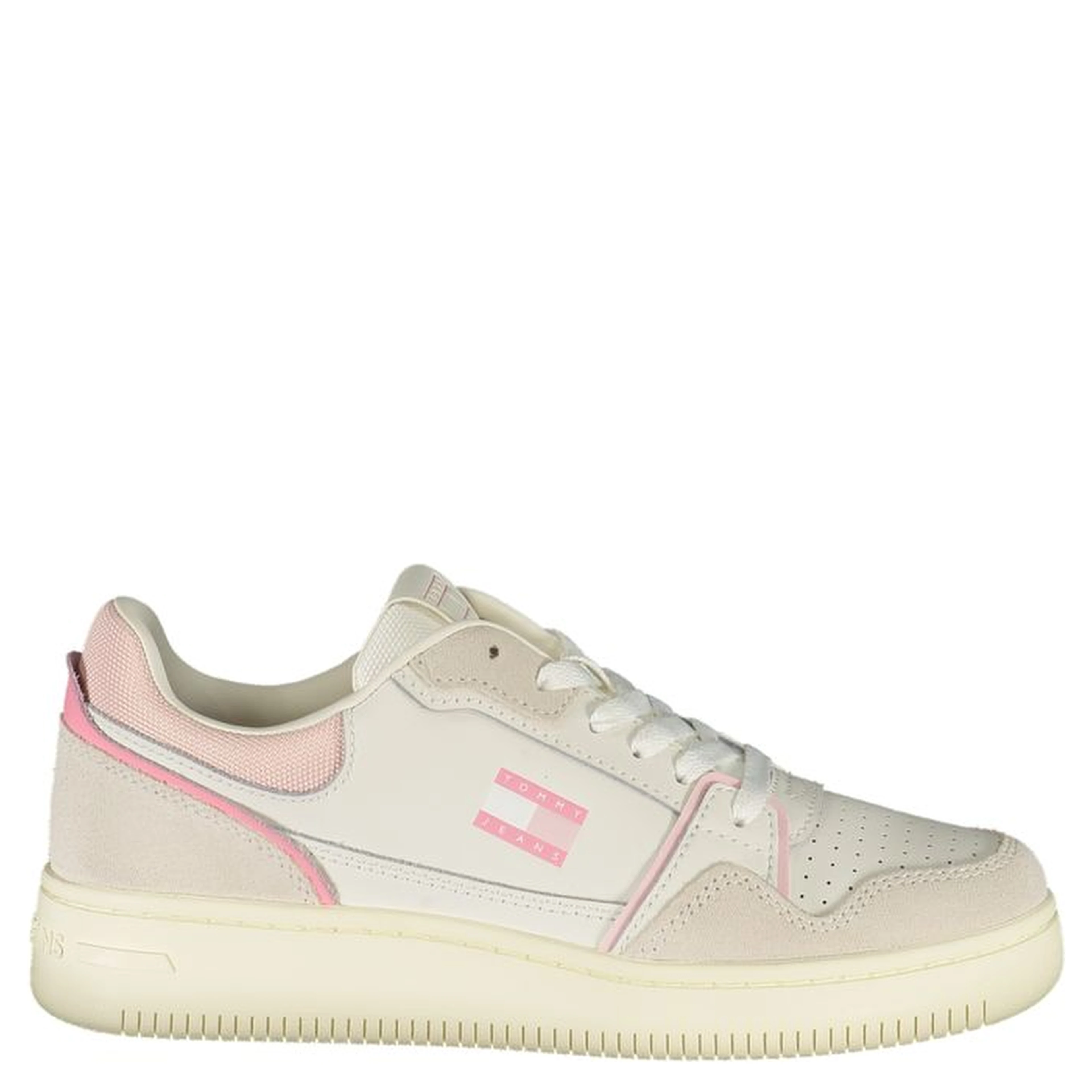 White Leather Women Sneaker