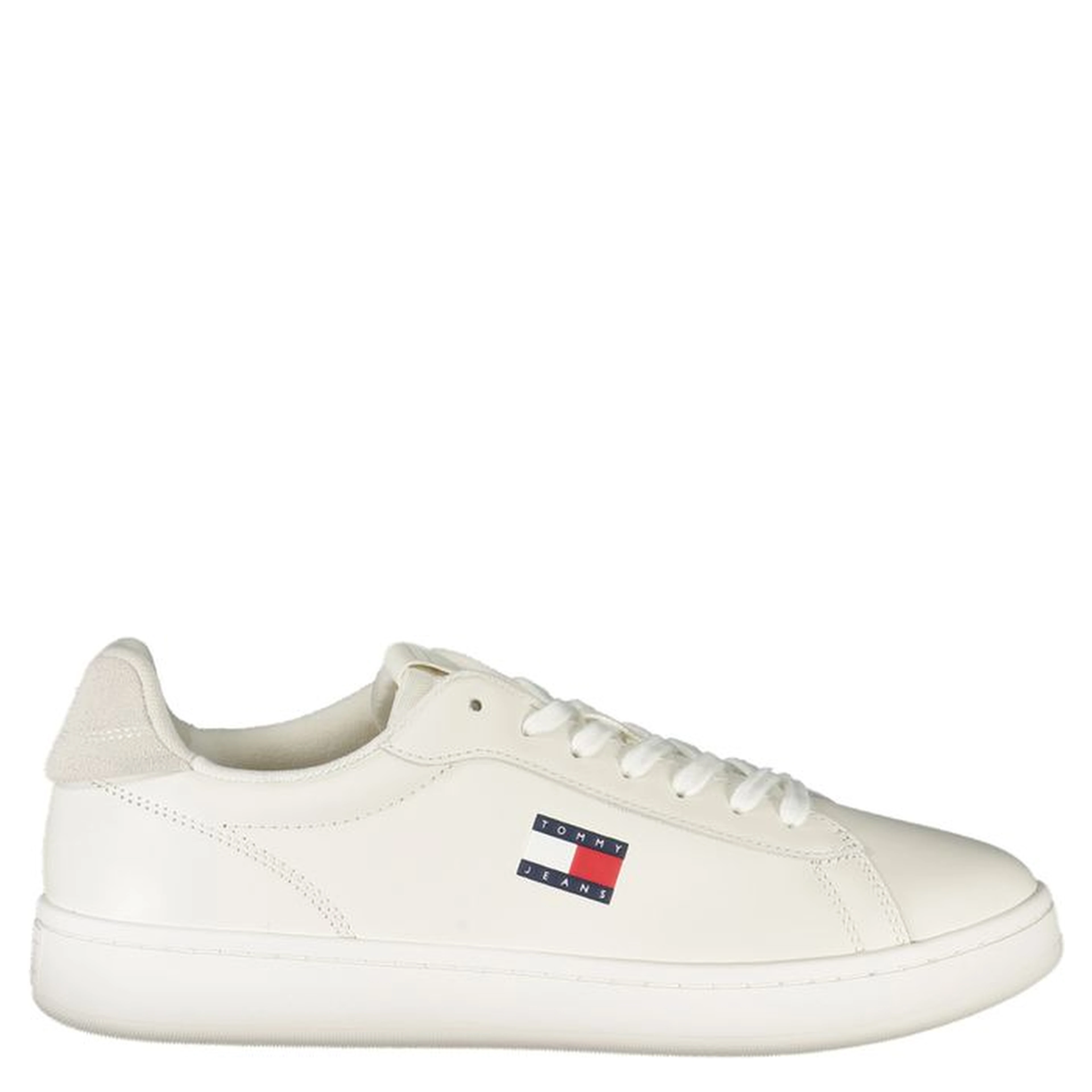 White Leather Men Sneaker