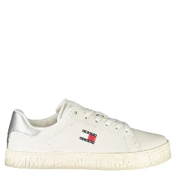 White Leather Women Sneaker