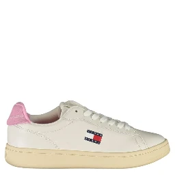 White Leather Women Sneaker