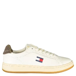 White Leather Women Sneaker