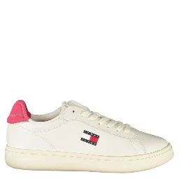 White Leather Women Sneaker