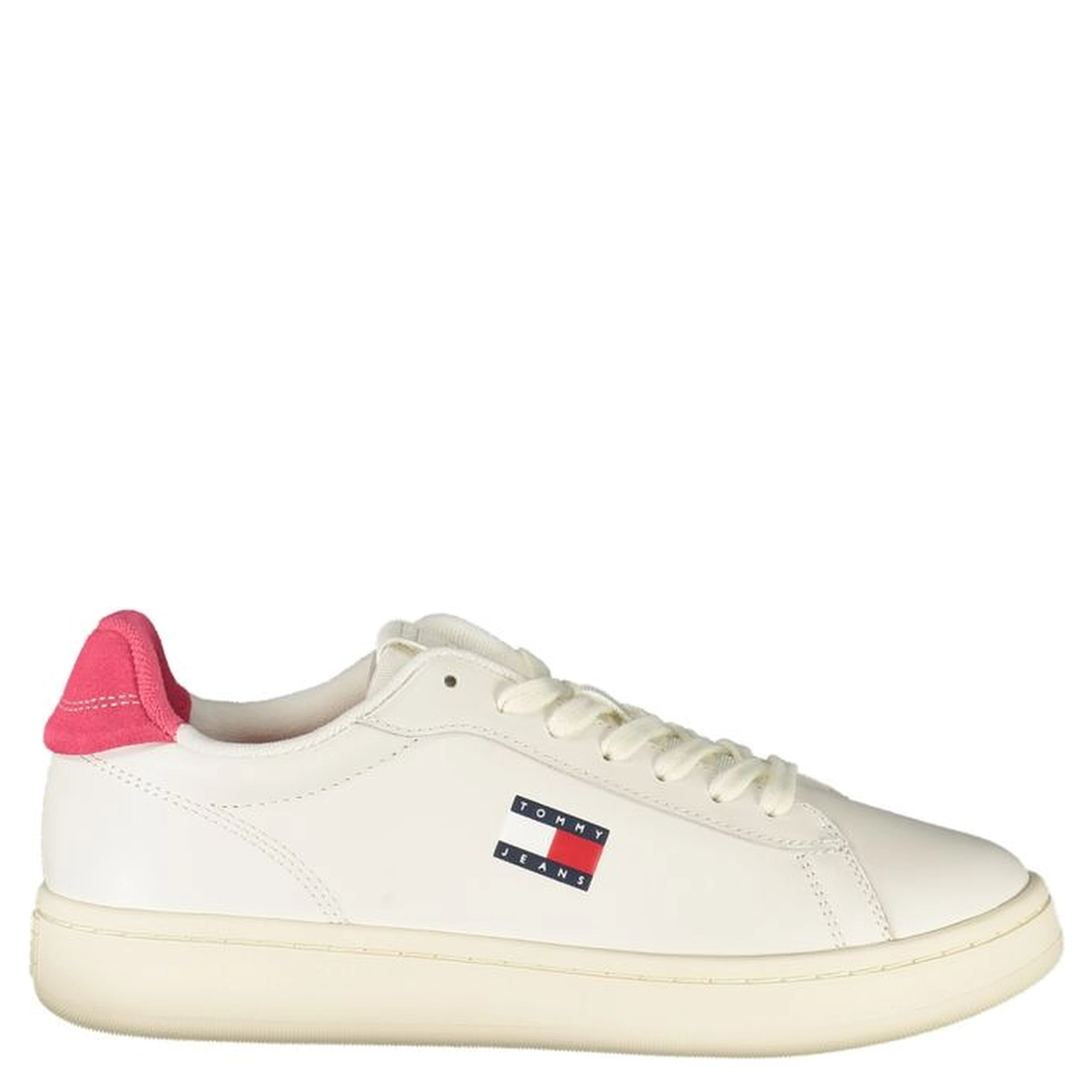 White Leather Women Sneaker