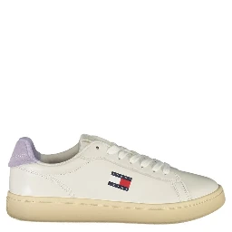 White Leather Women Sneaker
