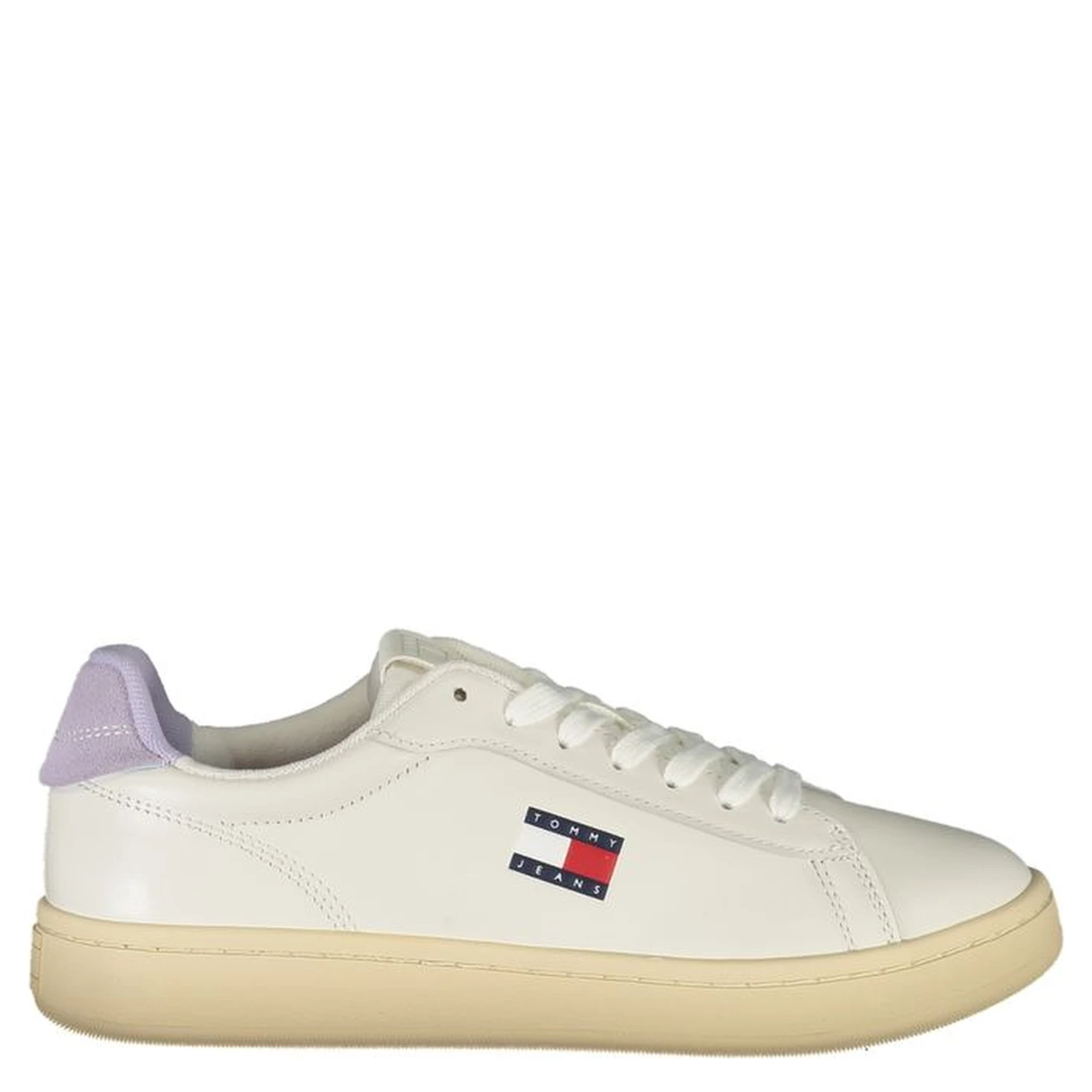 White Leather Women Sneaker