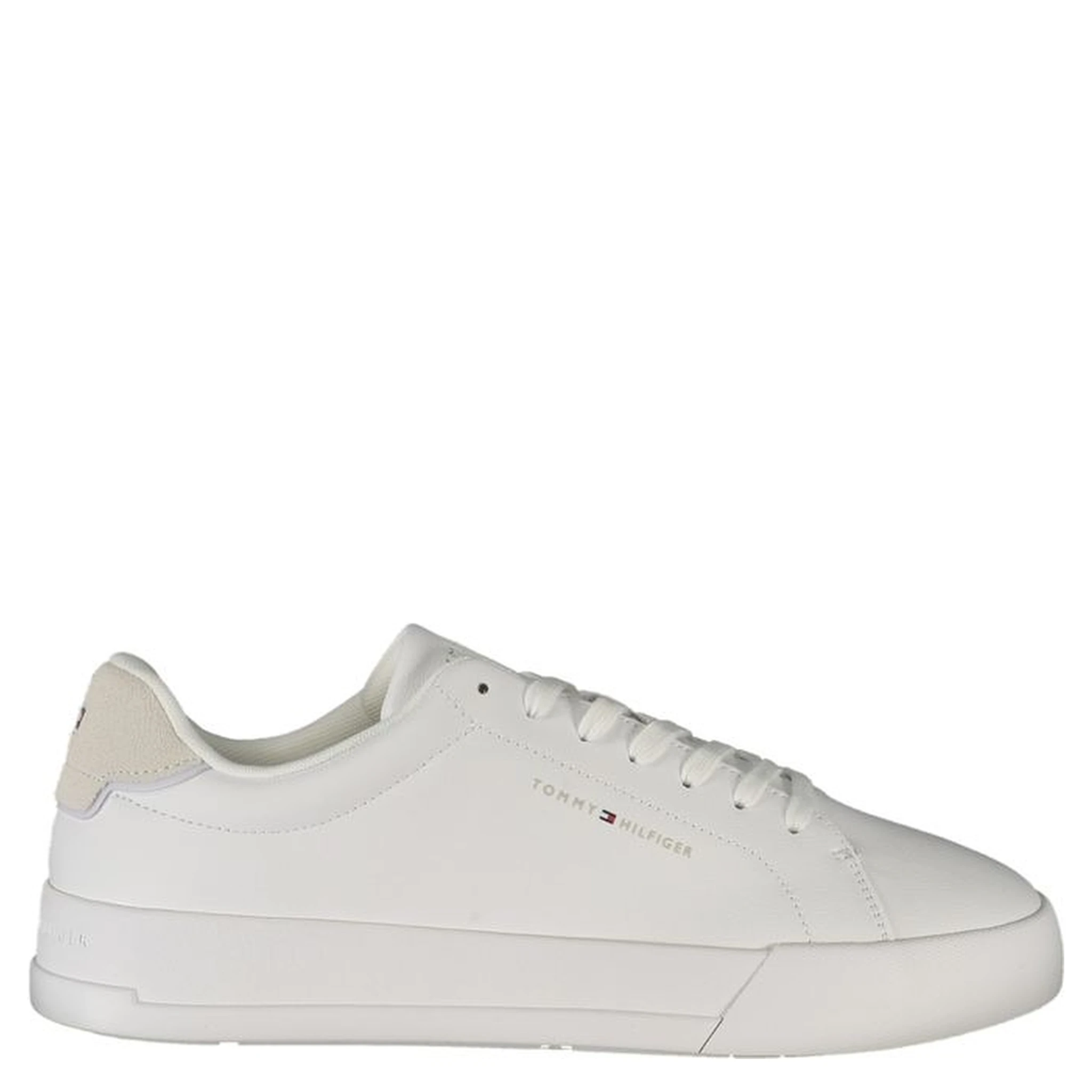 White Leather Men Sneaker