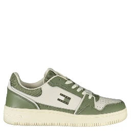 Green Leather Men Sneaker