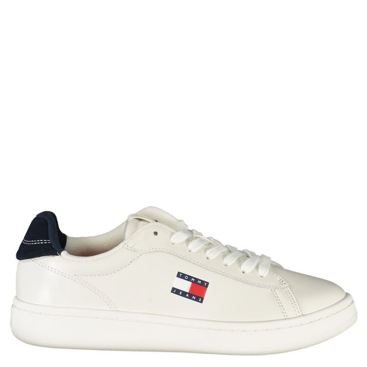 White Leather Women Sneaker