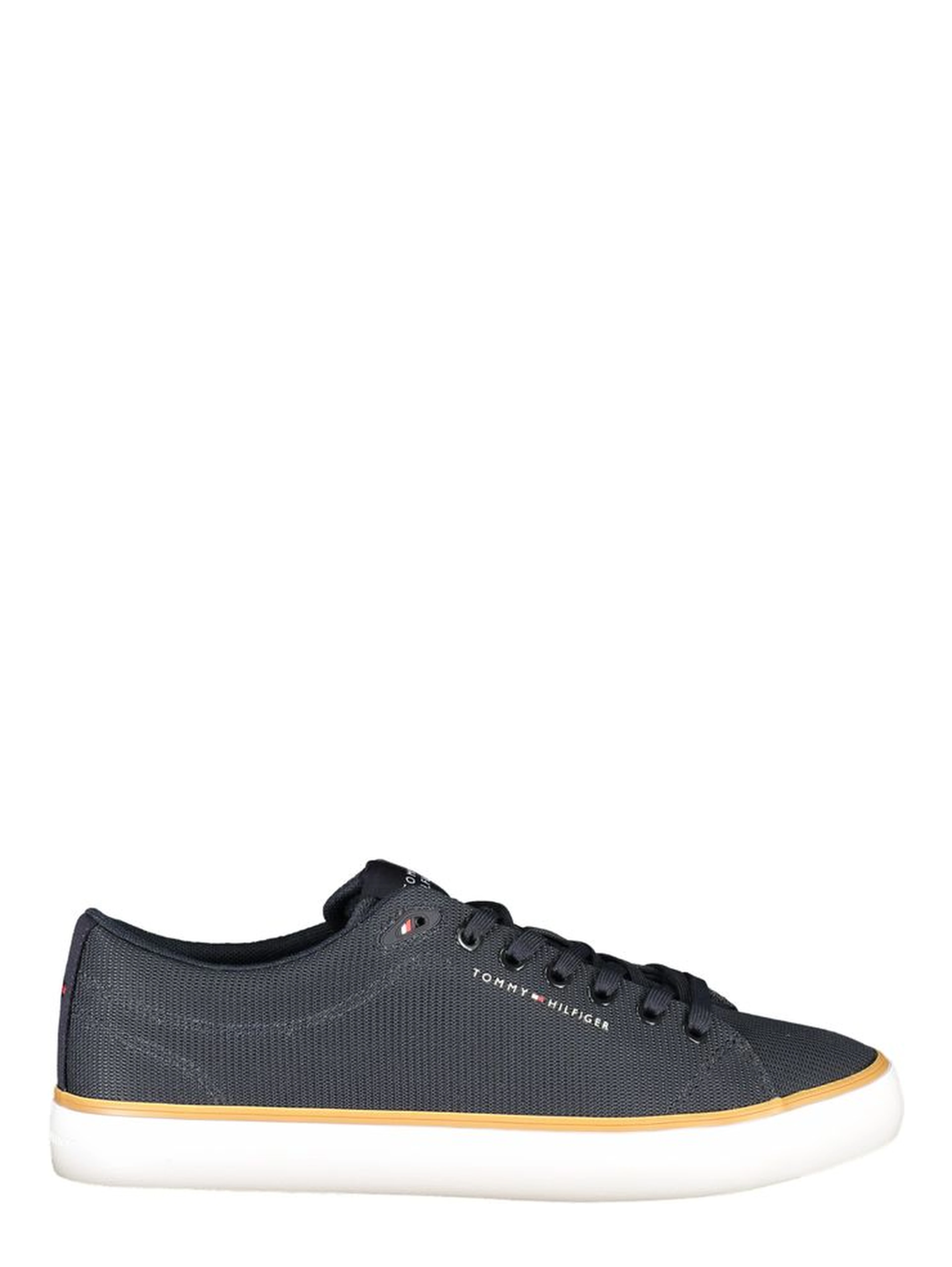 Blue Polyester Men Sneaker
