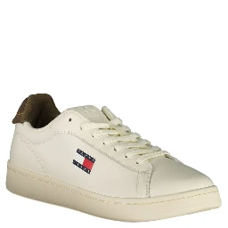White Leather Men Sneaker