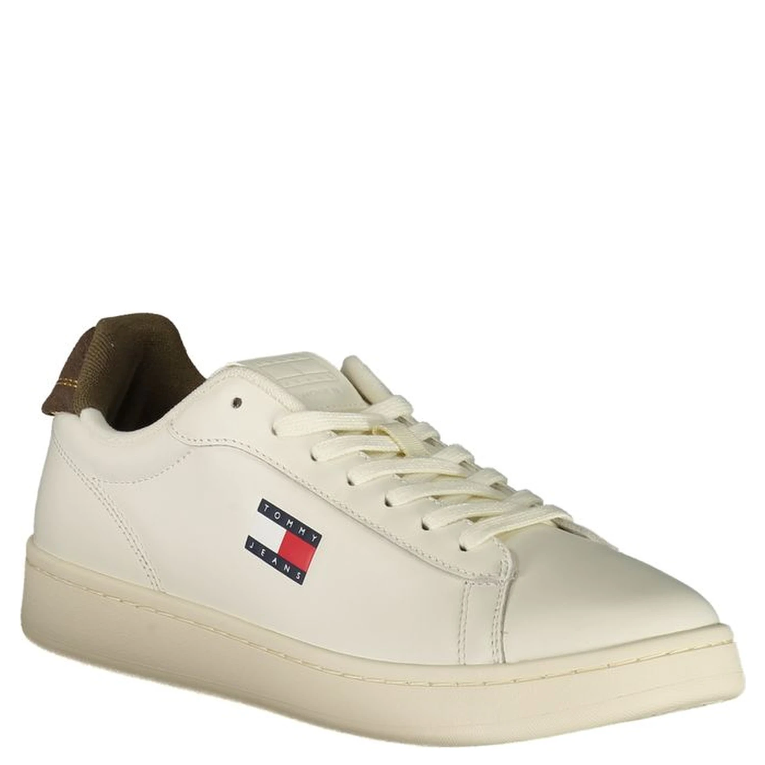 White Leather Men Sneaker