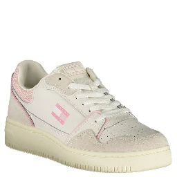 White Leather Women Sneaker