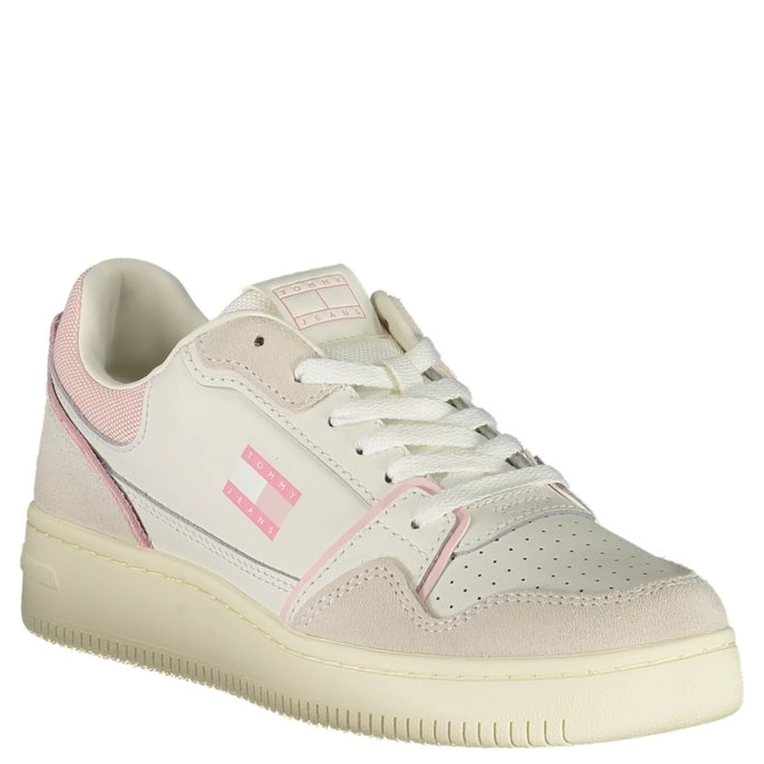 White Leather Women Sneaker