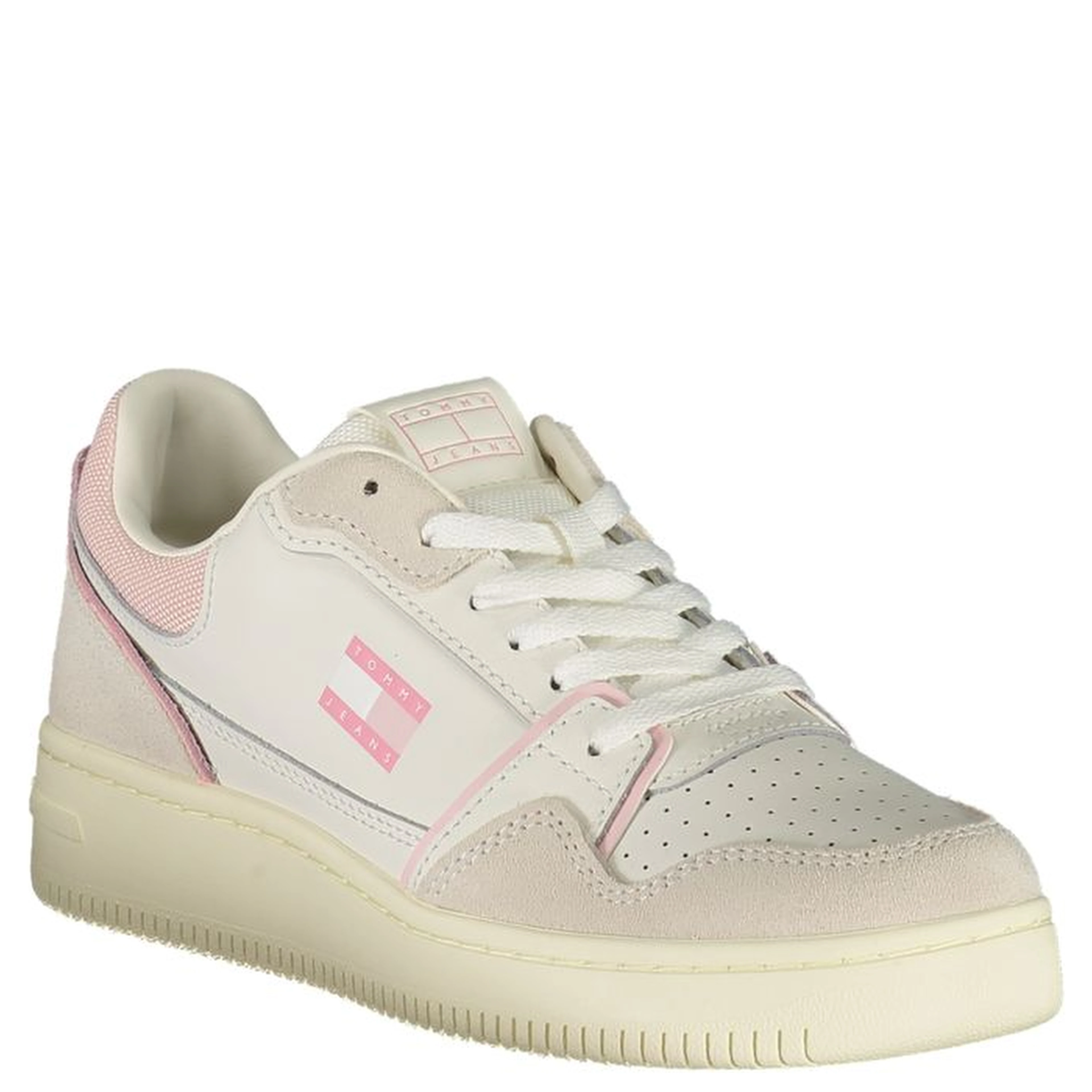White Leather Women Sneaker