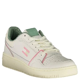 White Leather Women Sneaker
