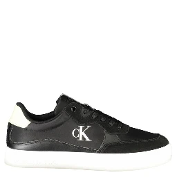 Black Leather Men Sneaker