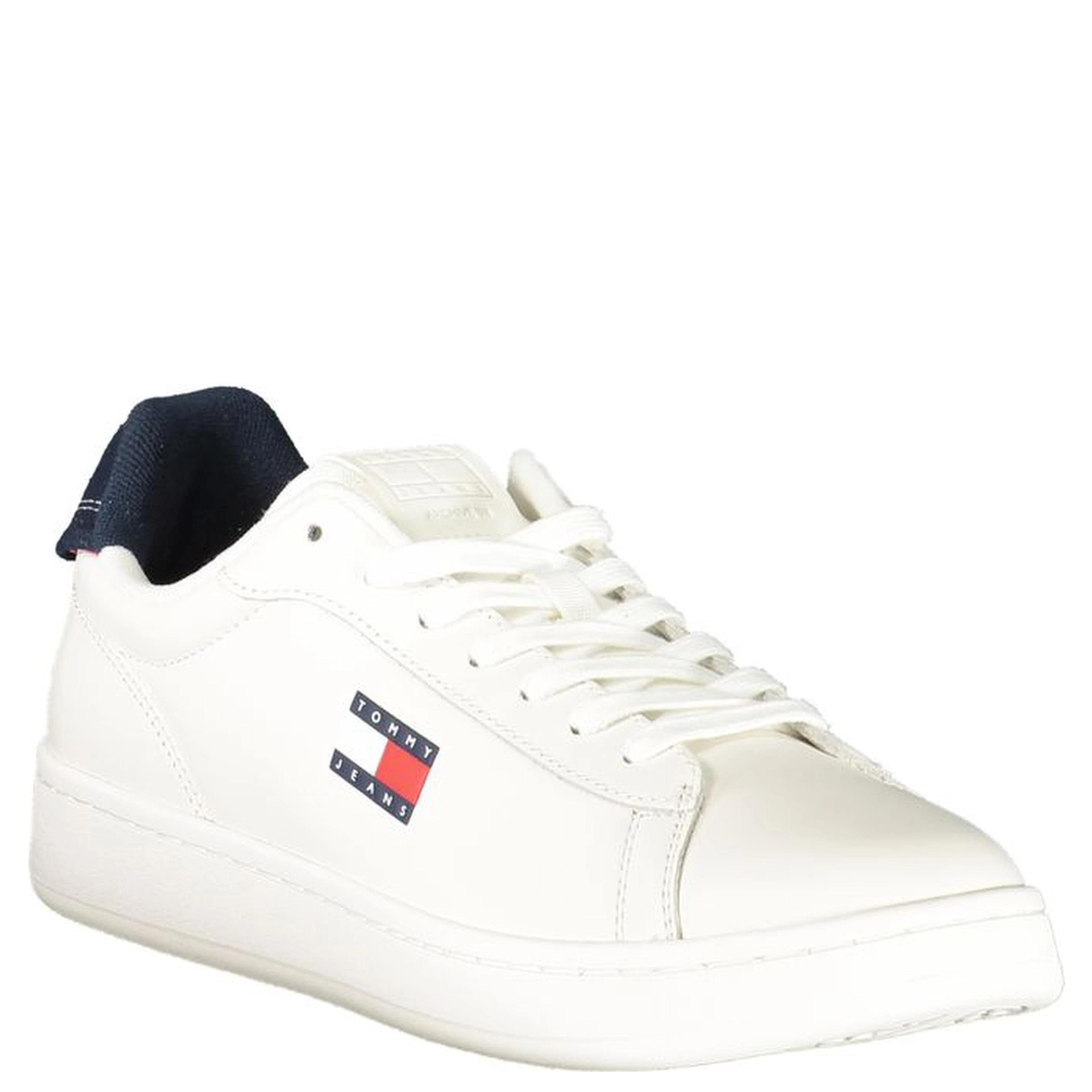 White Leather Men Sneaker