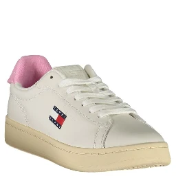 White Leather Women Sneaker
