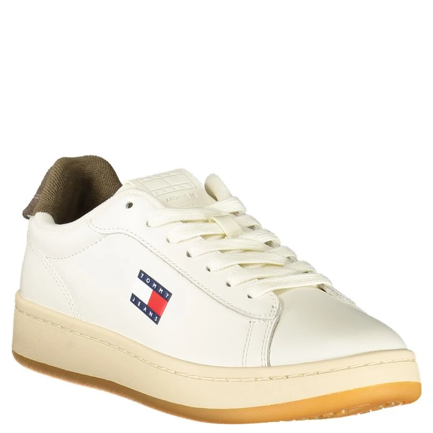 White Leather Women Sneaker