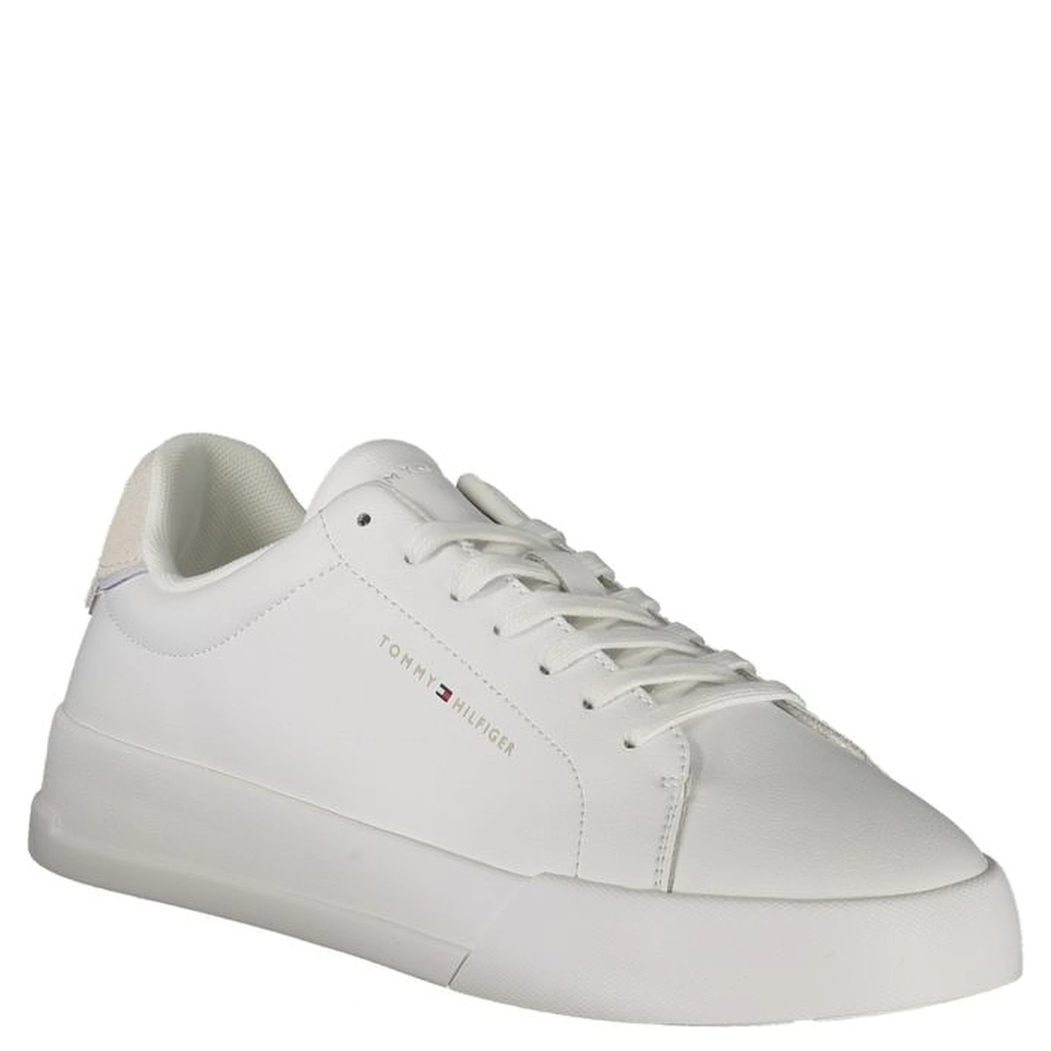 White Leather Men Sneaker