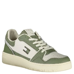 Green Leather Men Sneaker