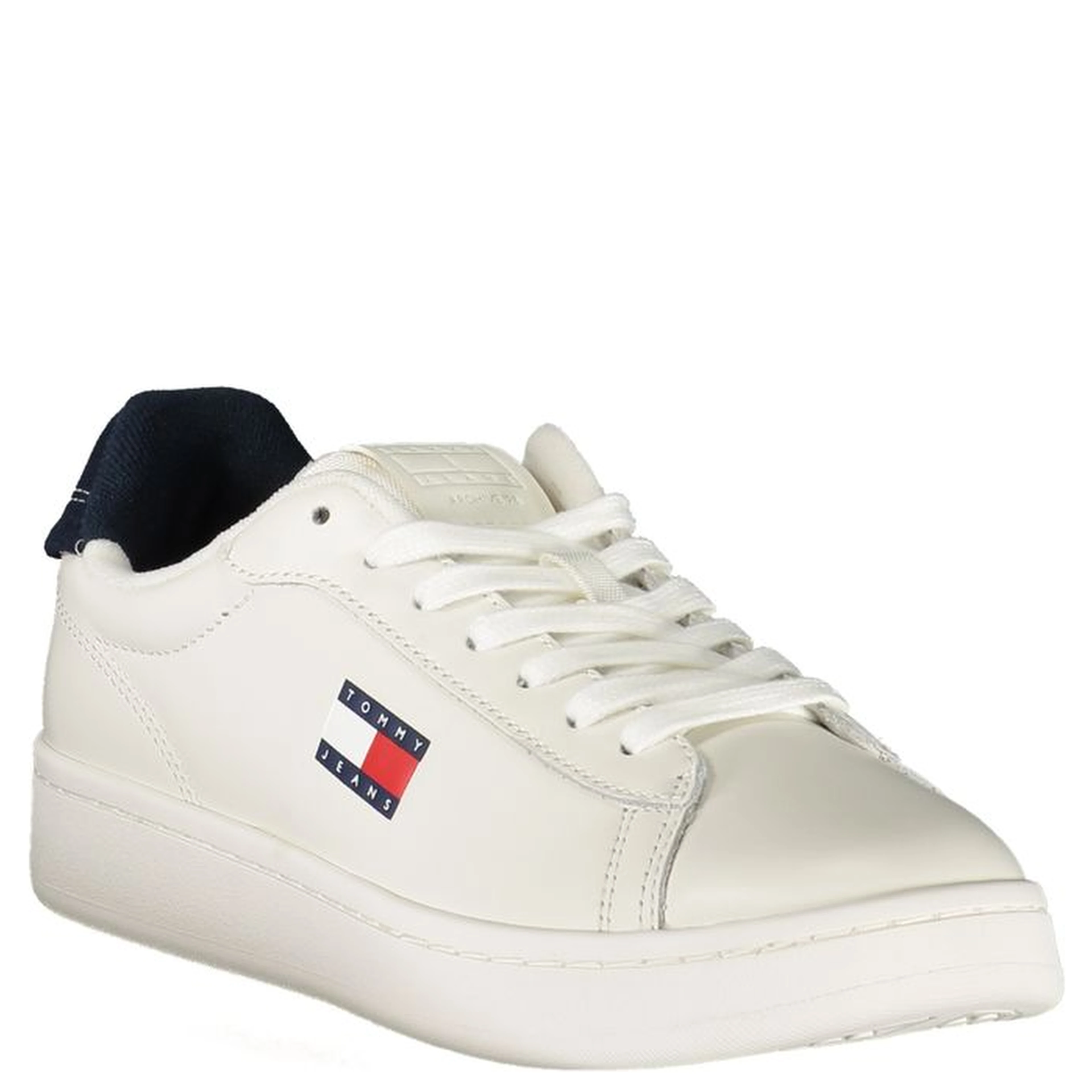 White Leather Women Sneaker
