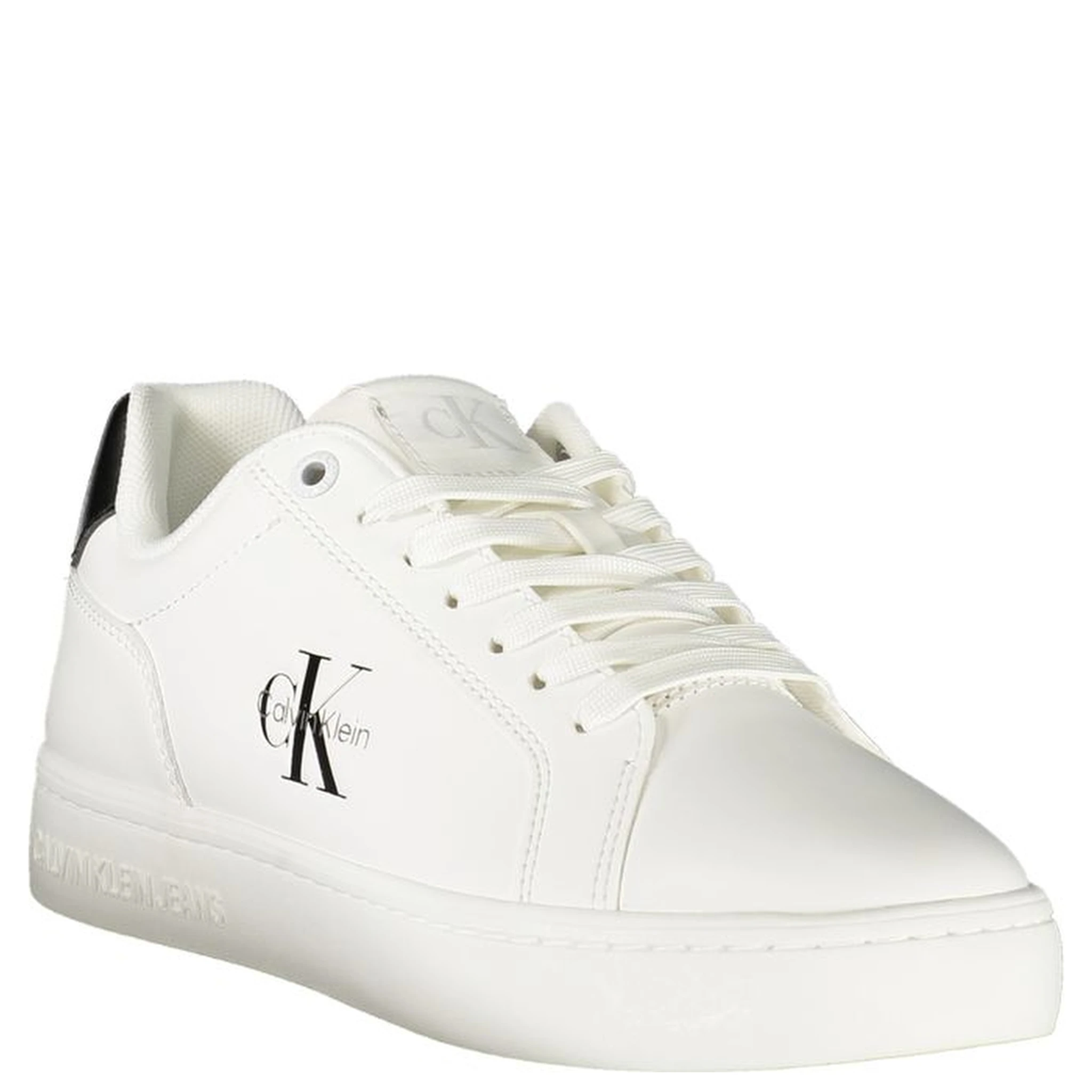 White Leather Women Sneaker