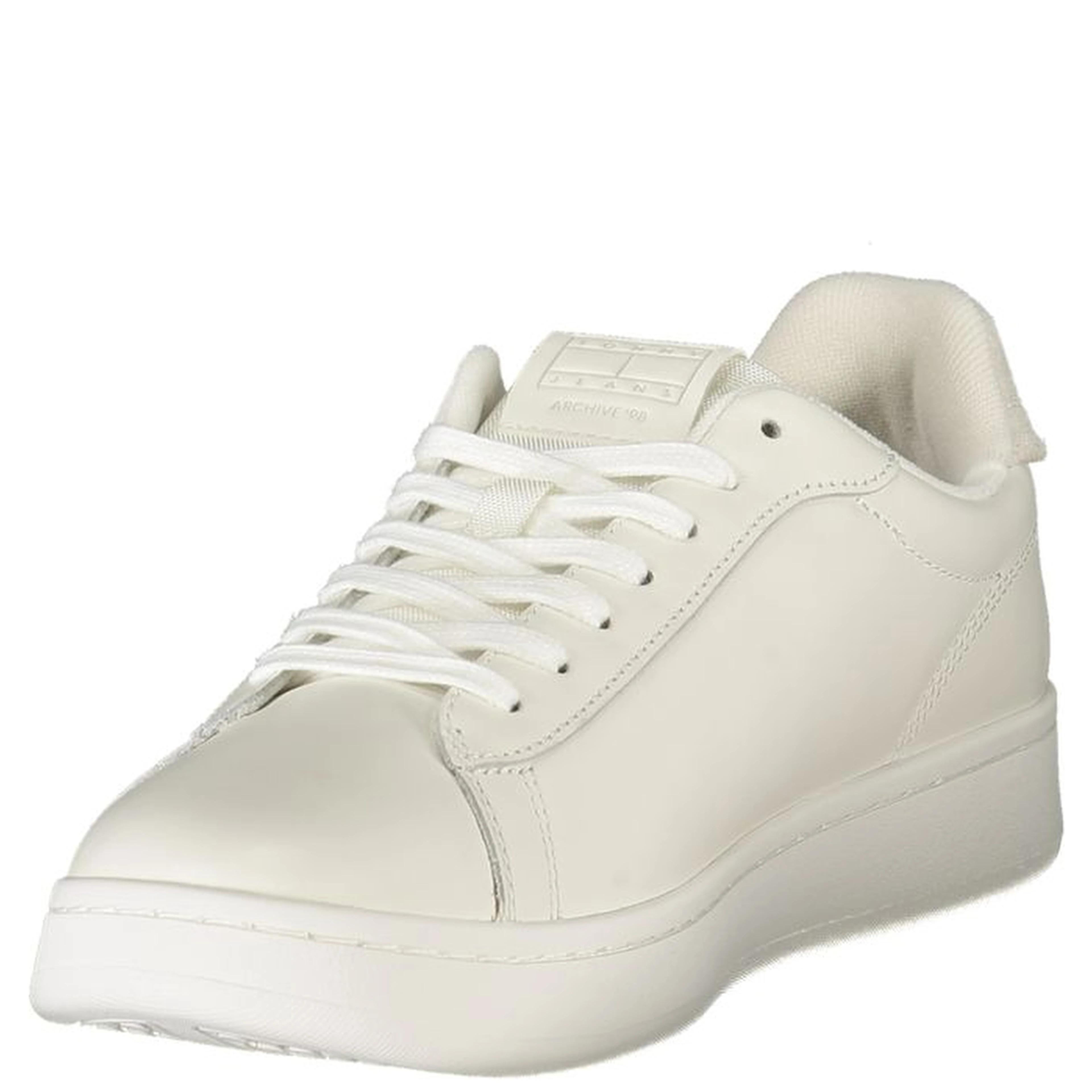 White Leather Men Sneaker
