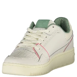 White Leather Women Sneaker