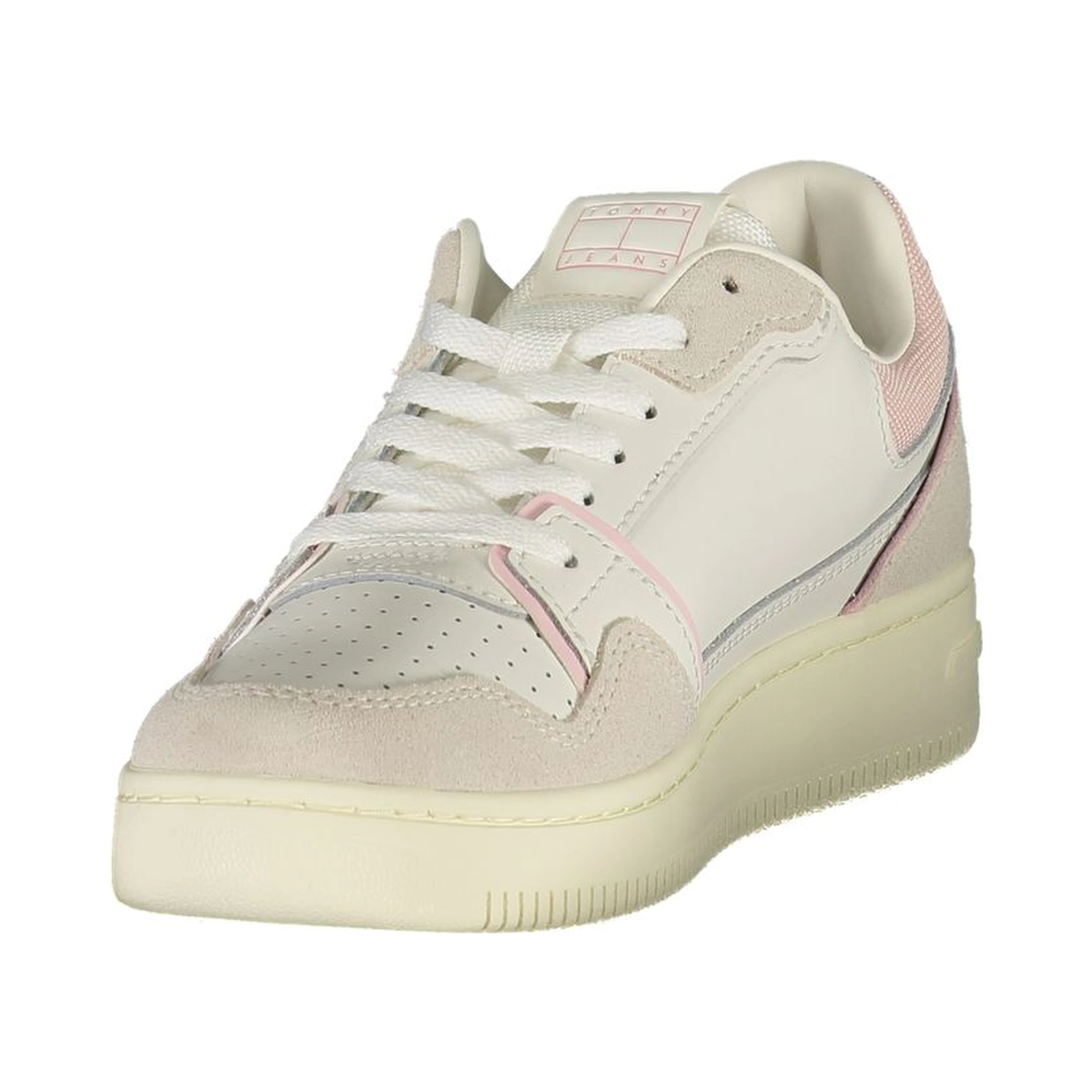 White Leather Women Sneaker