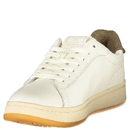 White Leather Women Sneaker