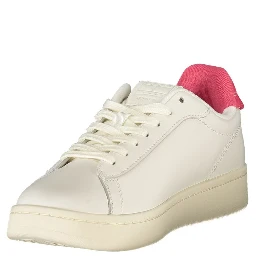 White Leather Women Sneaker