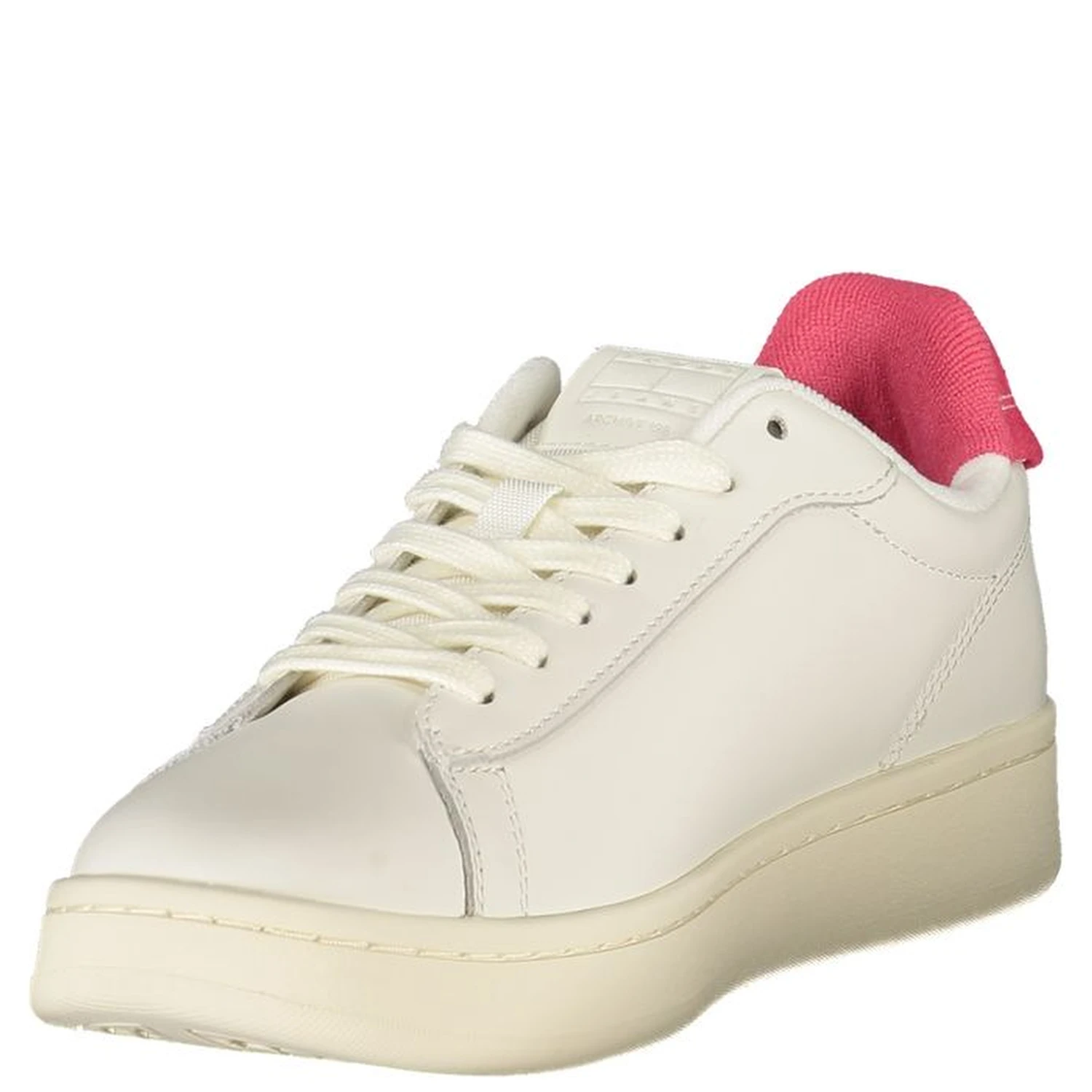 White Leather Women Sneaker