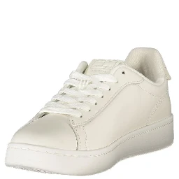White Leather Women Sneaker