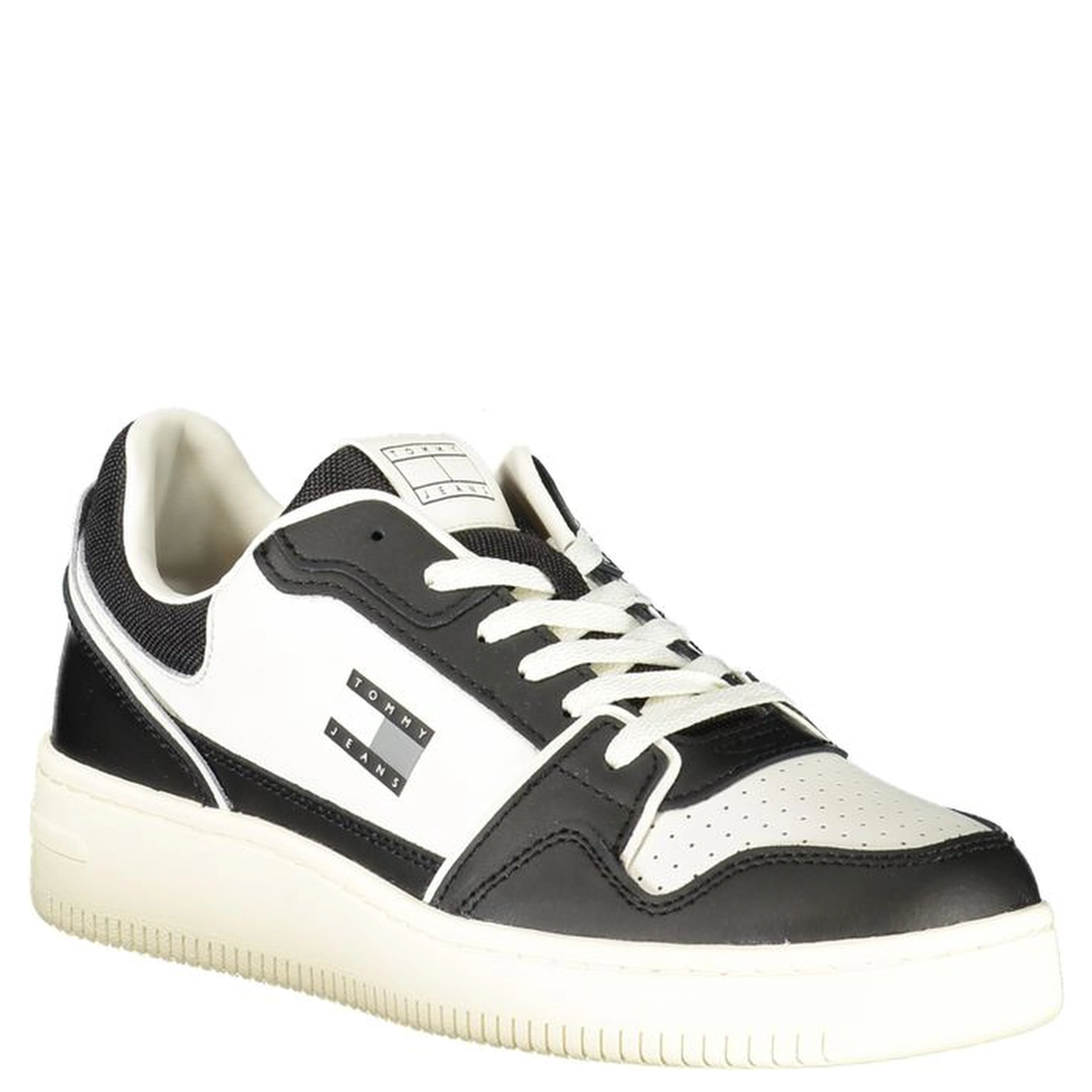Black Leather Men Sneaker