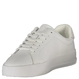 White Leather Men Sneaker