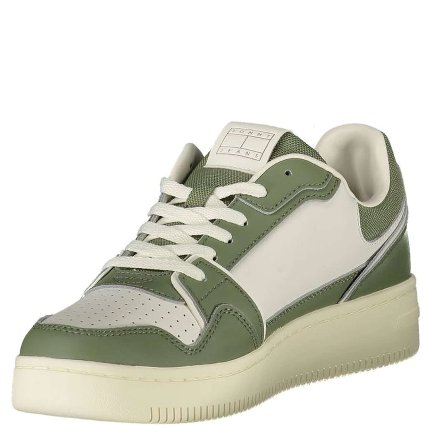 Green Leather Men Sneaker