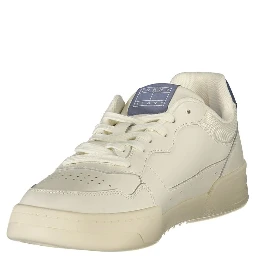 White Leather Men Sneaker