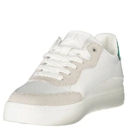 White Leather Men Sneaker