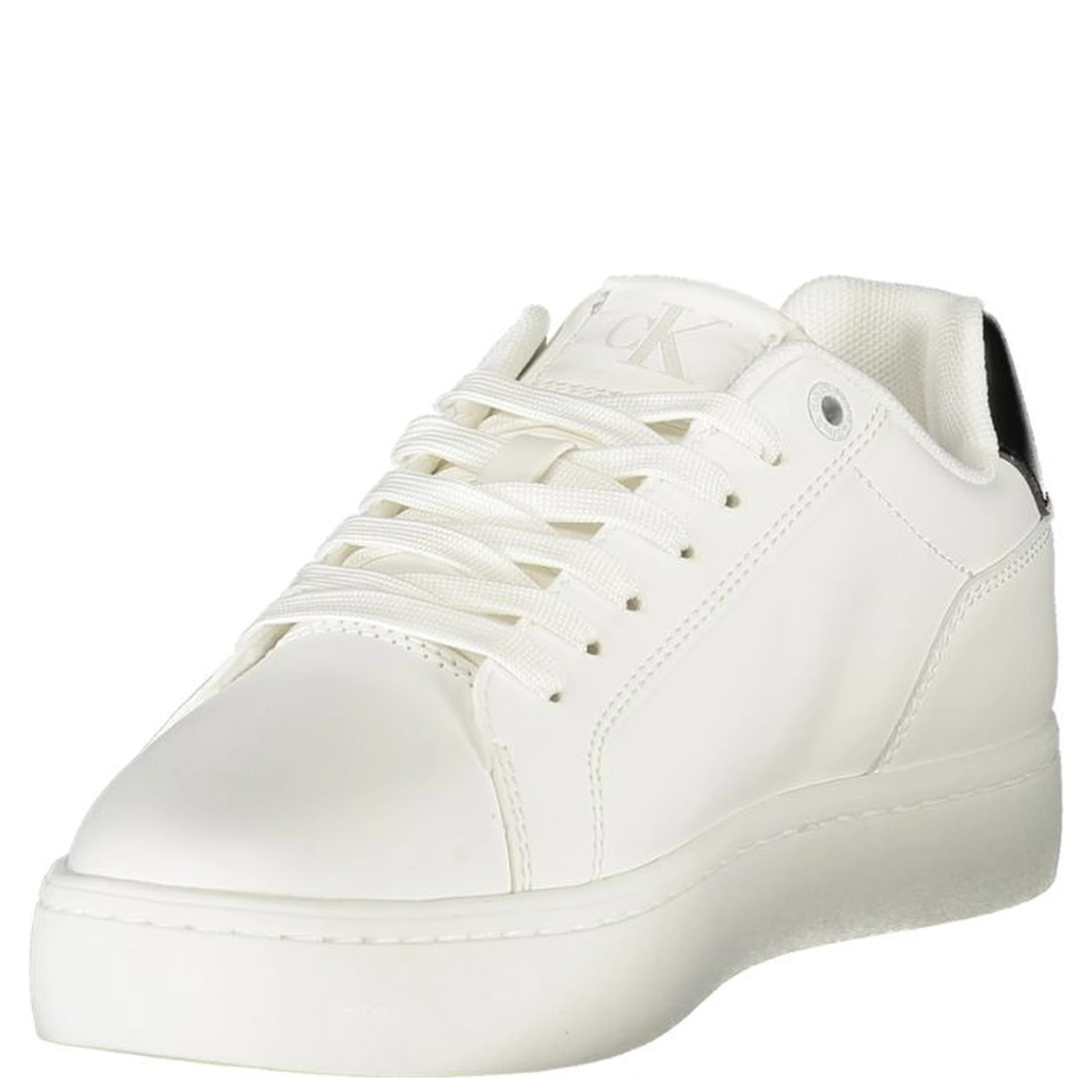 White Leather Women Sneaker