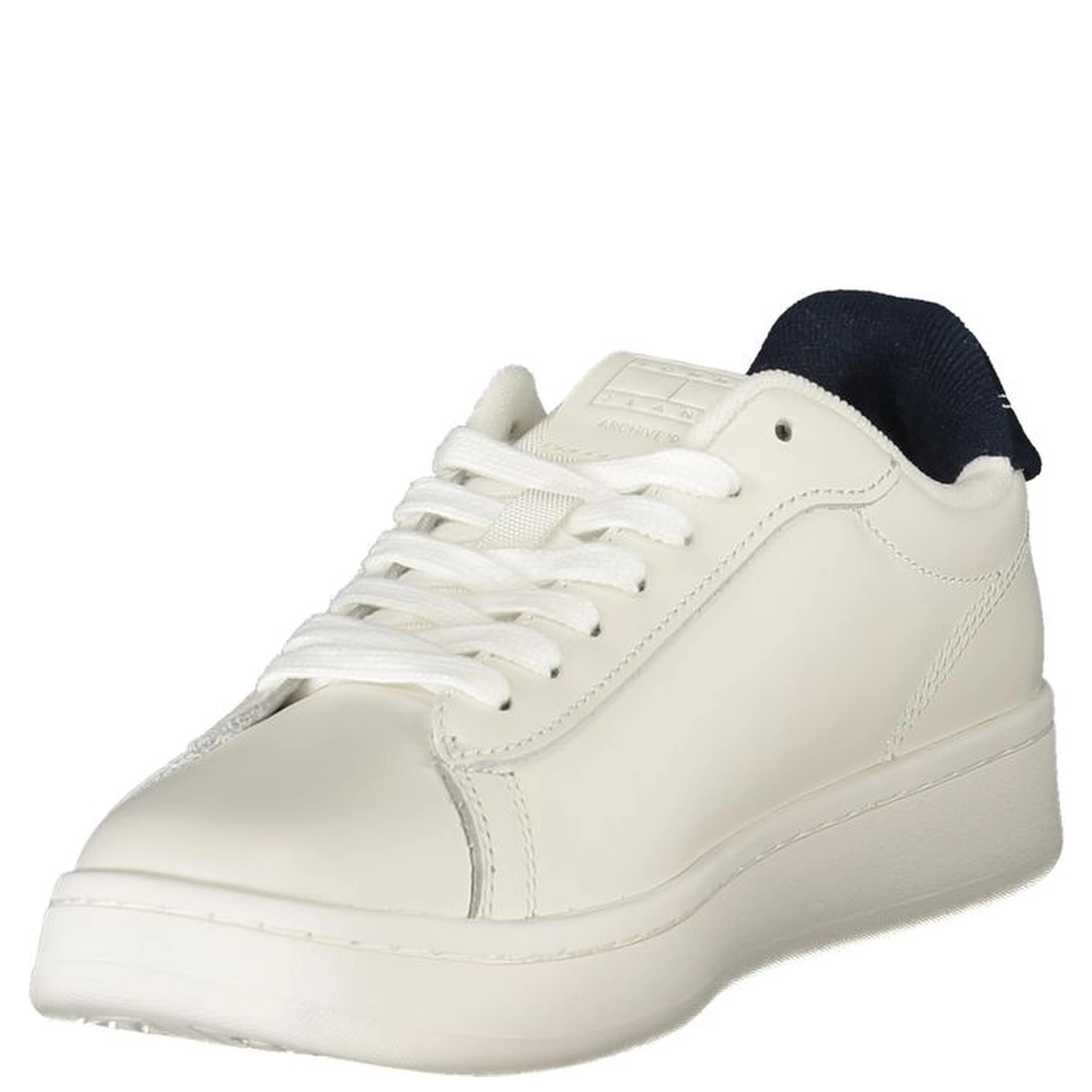 White Leather Women Sneaker